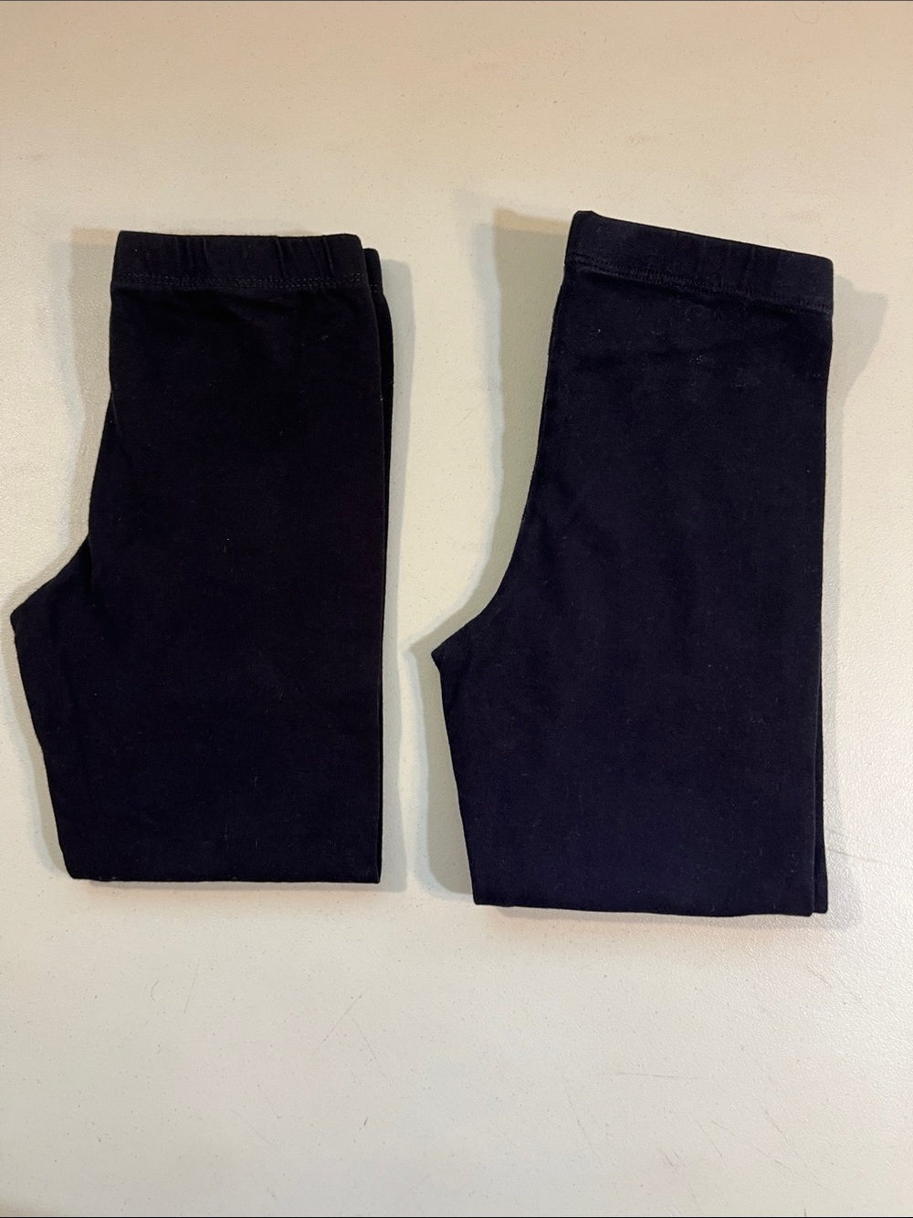 Place Kids Black Stretch Leggings - Packable Everyday Basics